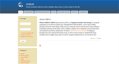 Desktop Screenshot of cebug.org